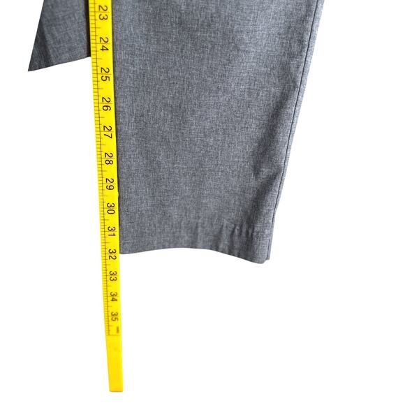 Ben Hogan Gray Flat Front Comfort Stretch Classic Athleisure Pants Size 34 X 32 - Picture 8 of 8